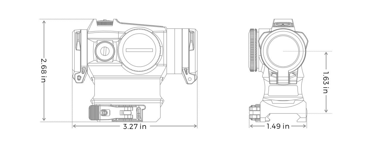 Коллиматор Holosun Micro HS515GM, изображение 5
